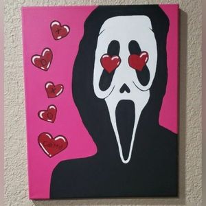 Ghostface Pop Art Painting